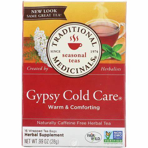 Traditional Medicinals Teas Gypsy Cold Care Tea 16 Bag