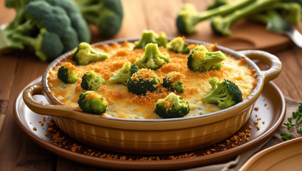 Golden Broccoli Casserole Recipe